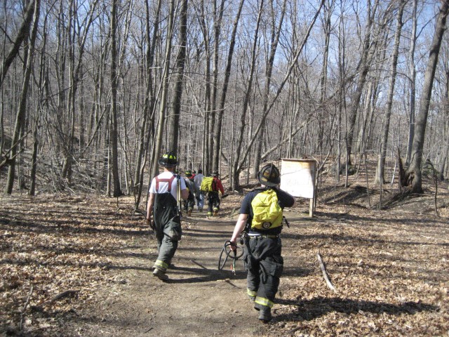 Brush Fire Turkey Mountain Yorktown Heights